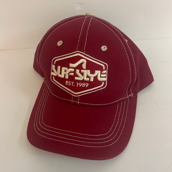 Surf Style Crimson Color Hat  NWT - Picture 1 of 3